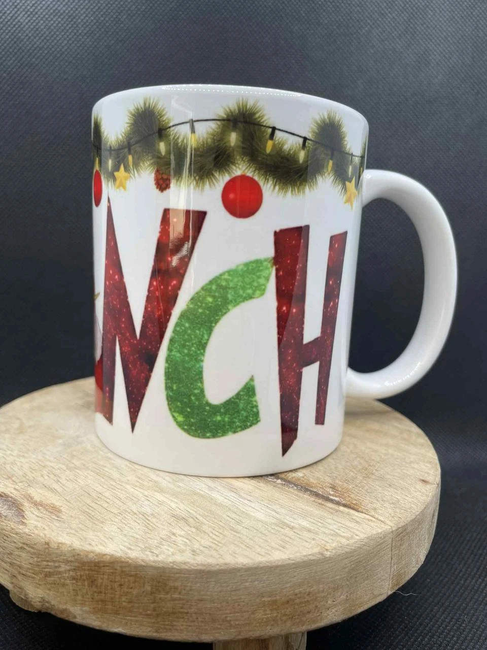 ☕ Mug en Céramique – Le Grinch 💚🎄 – photo 2